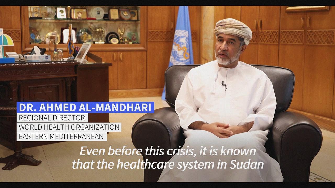 Conflict in Sudan creating a healthcare 'disaster': WHO regional director