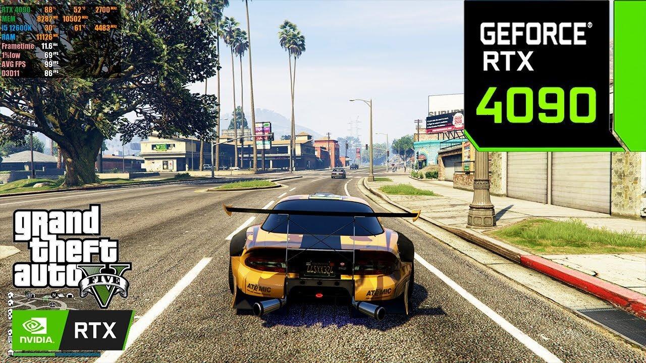 GTA 5 : RTX 4090 24GB | 4K Maximum Settings |