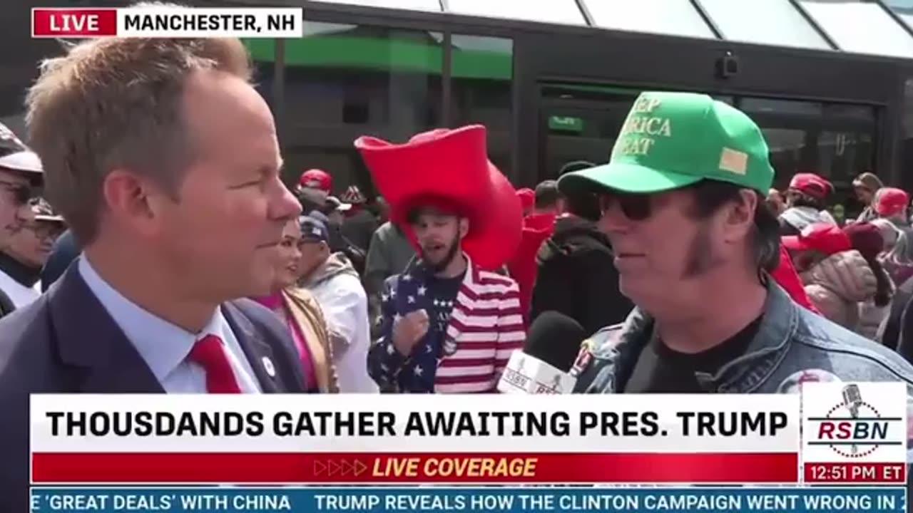Maga says will take bullet for trump one news page video