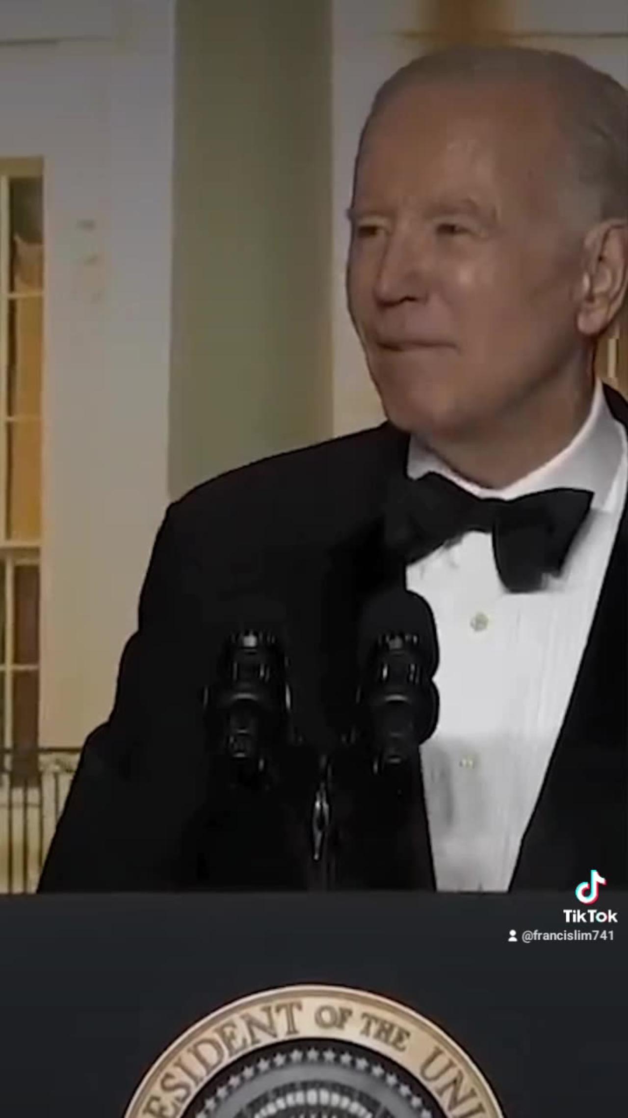 Biden jokes about his age at White House Correspondents' Dinner