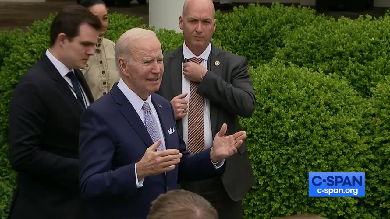 What Is Happening Here? Biden Lumbers Around White House Grounds After His Speech