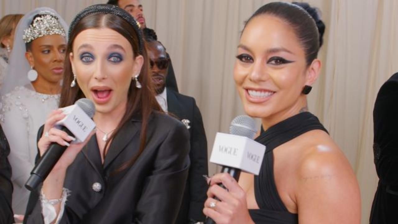 Vanessa Hudgens is Shocked By All the Met Gala 'Iconic-ness'