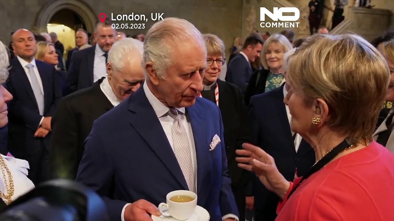 Watch: King Charles III and Queen Consort visit parliament ahead of coronation
