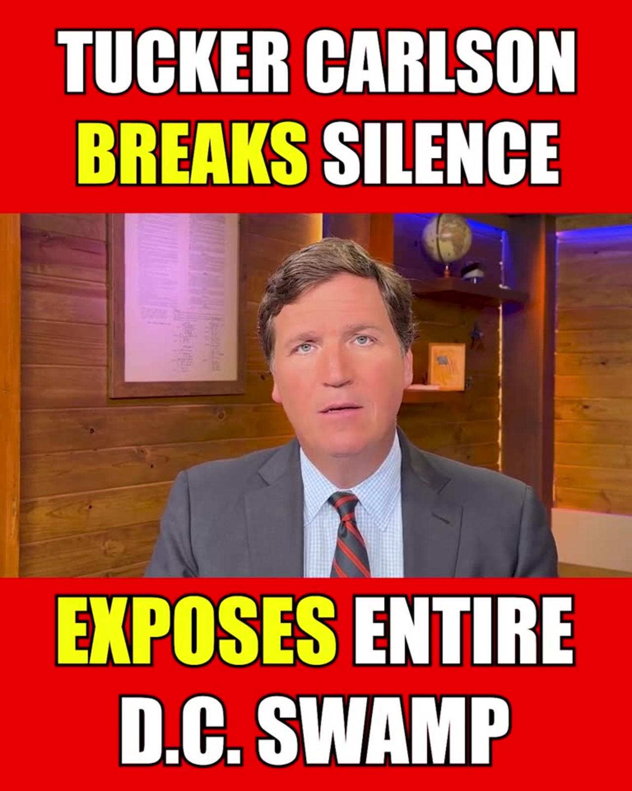 Tucker Carlson speaks out for the first time after being fired by the leftist that  News