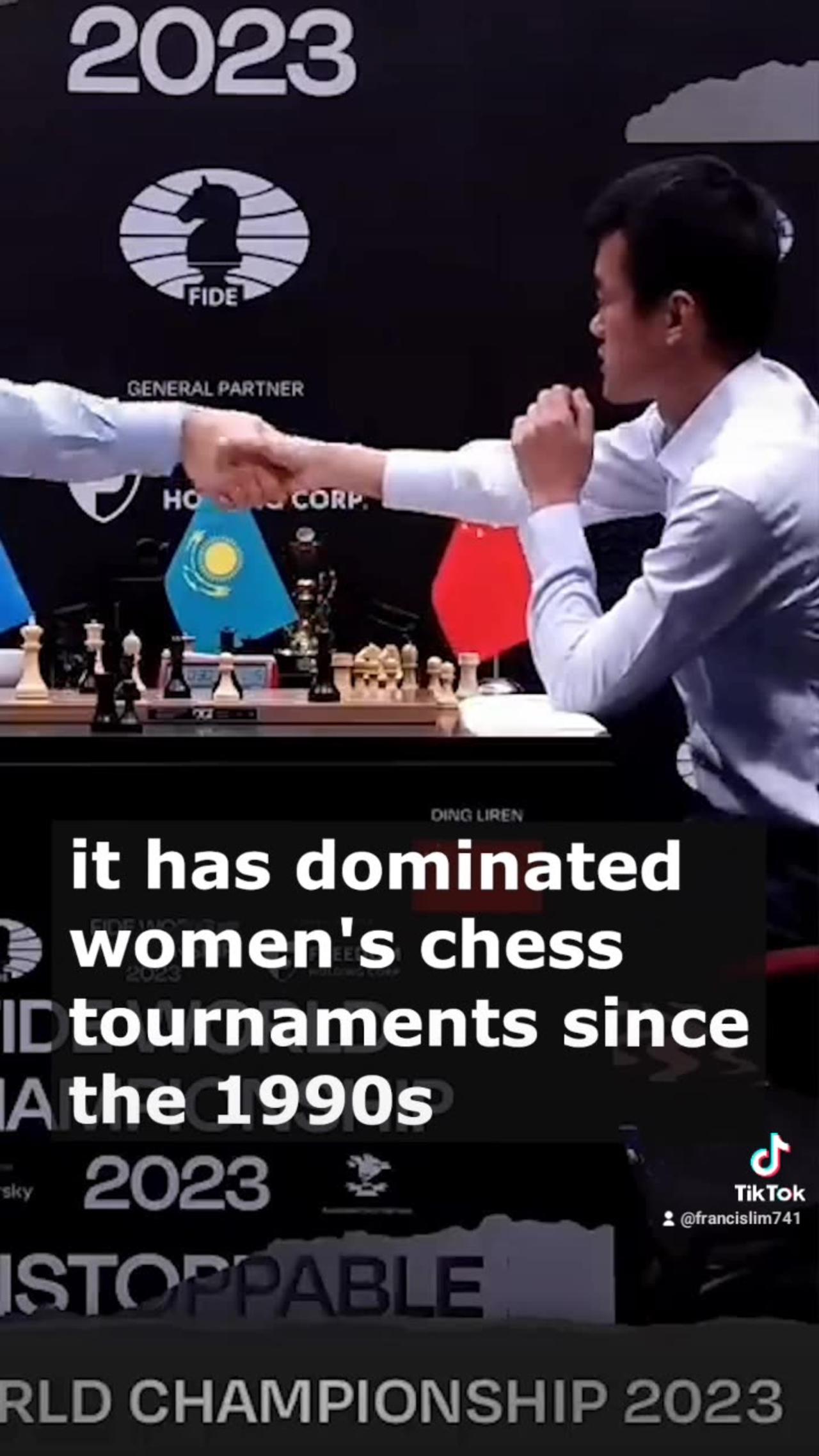 China's Ding Liren becomes men's world chess champion