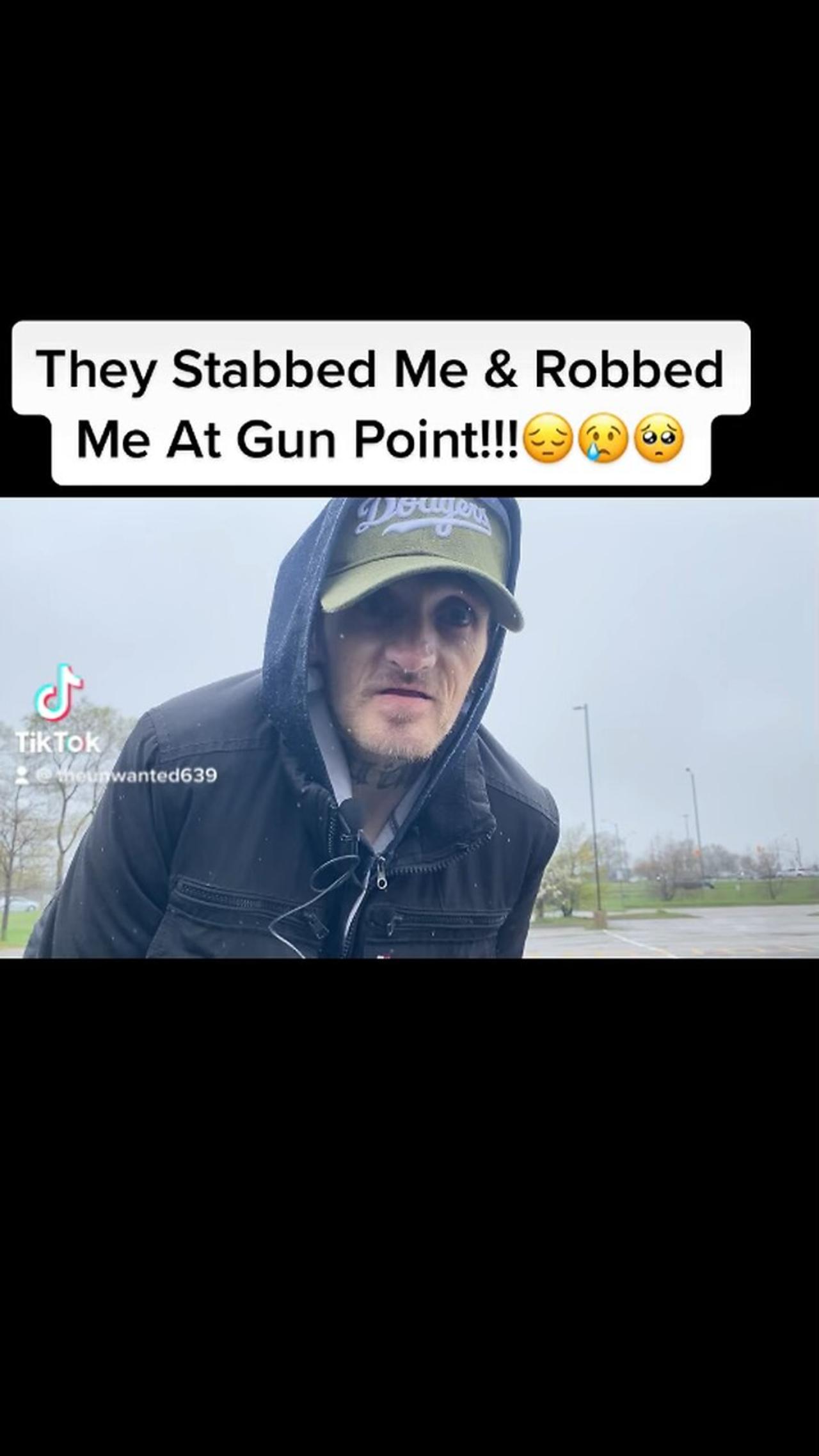 They Stabbed Me And Robbed Me At Gun Point!!!