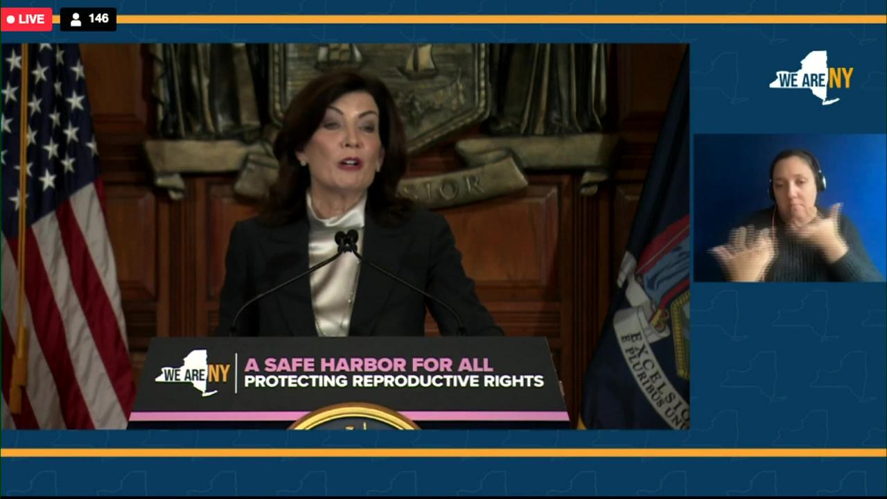 NY Gov. Kathy Hochul signs abortion medication access bill