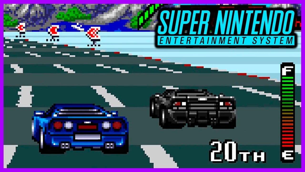 SNES Gameplay - Top Gear 2020 [4K, 60fps]