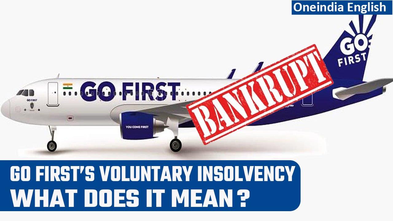 Go First files for Voluntary Insolvency, Aircraft grounded at Delhi Airport | Watch | Oneindia News