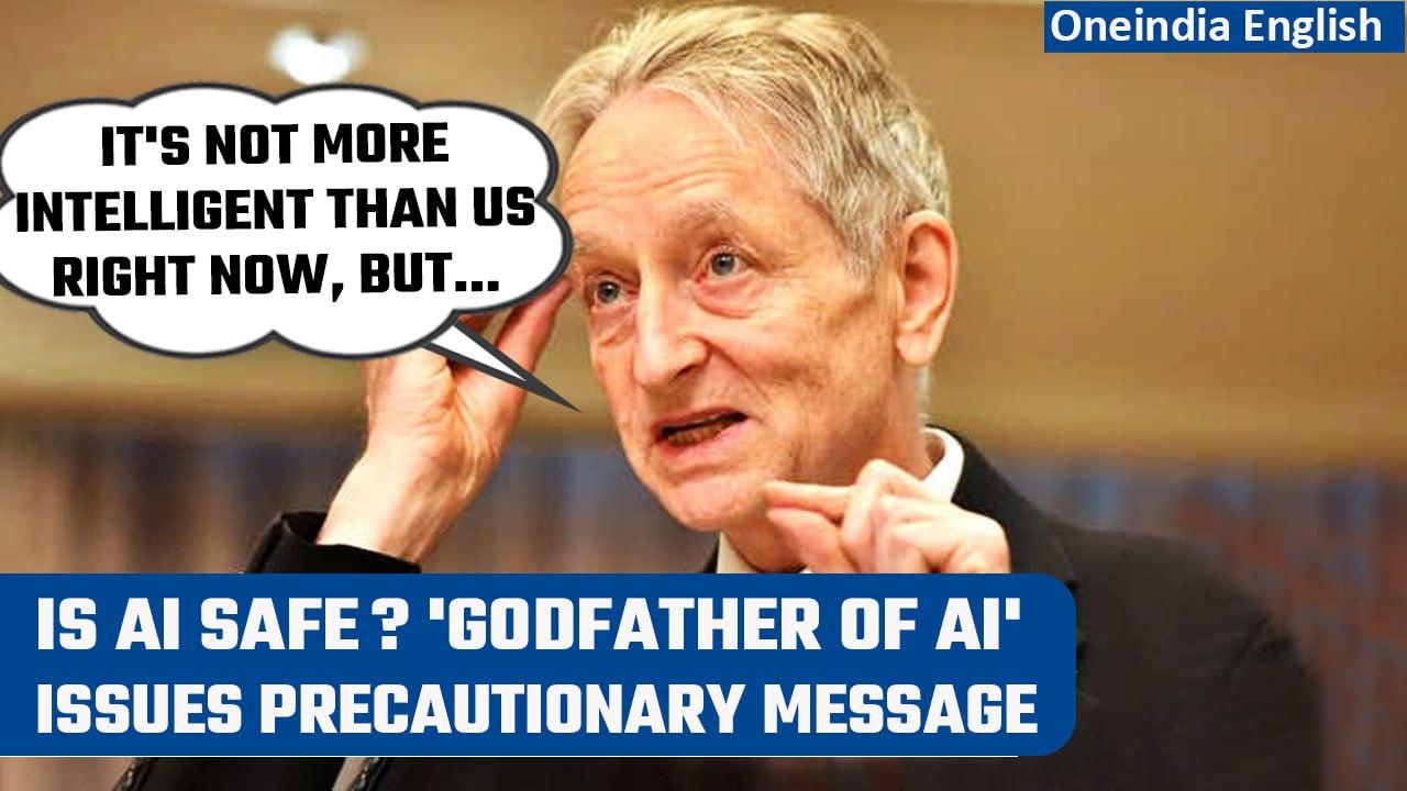 AI 'godfather' Dr Geoffrey Hinton warns of dangers of AI after he leaves Google | Oneindia News