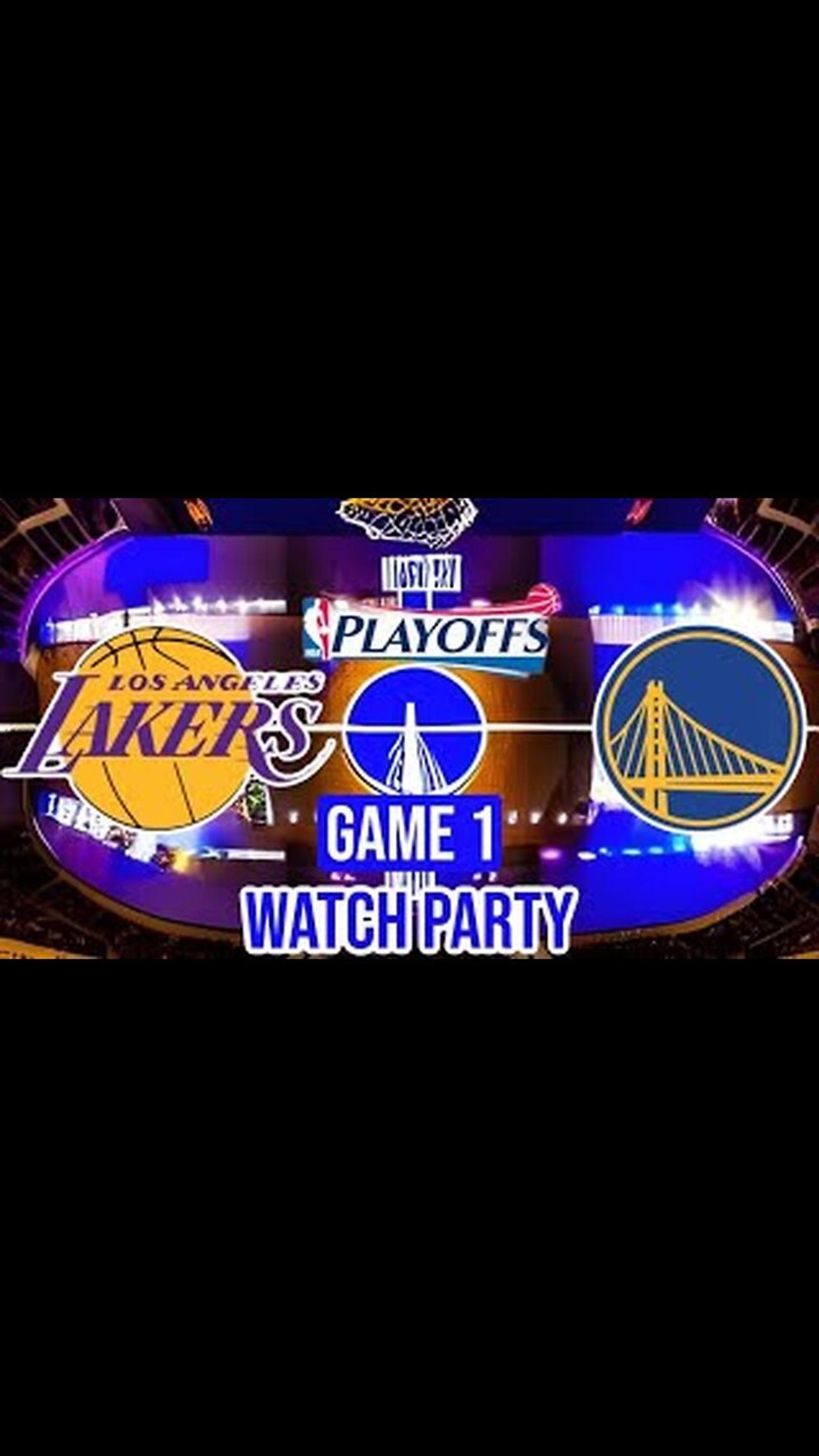 Join The Excitement: Golden State Warriors vs LA Lakers game 1 RD2 Live Watch Party