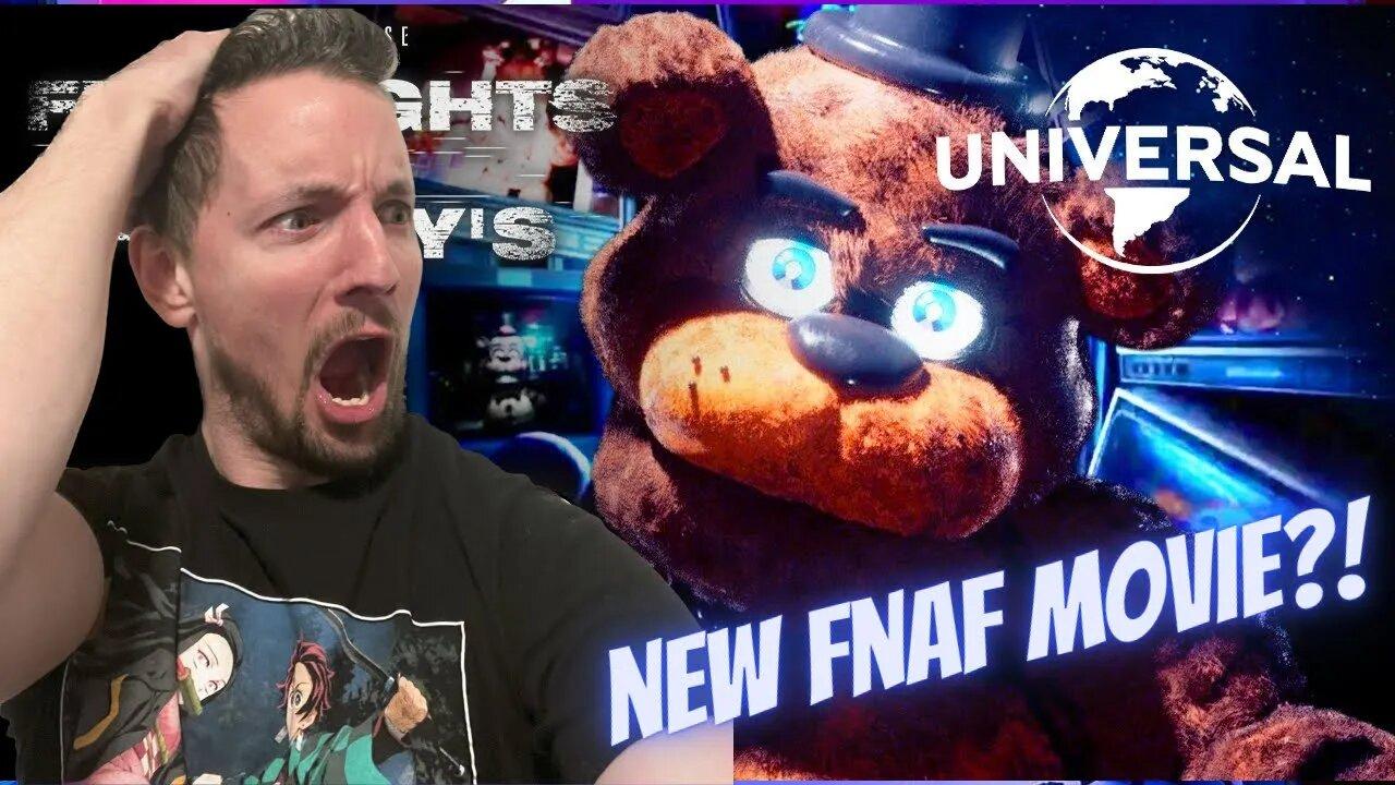 SICK REACTION... Five Nights At Freddy's Movie Trailer