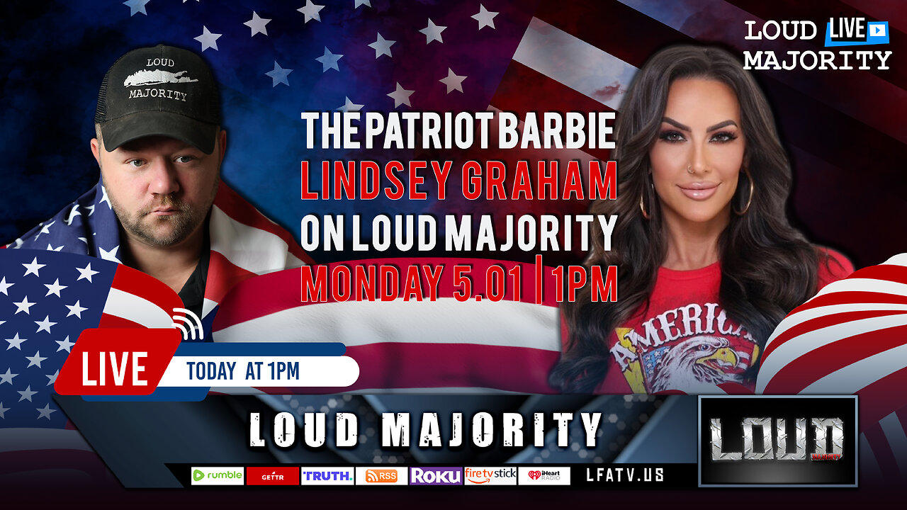 LIVE WITH LINDSEY GRAHAM, (NO NOT THAT ONE, THE COOL ONE) - LOUD MAJORITY LIVE EP 228