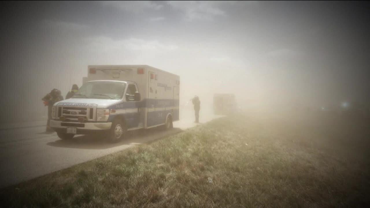 6 dead, including Franklin woman, after dust storm causes crashes in Illinois