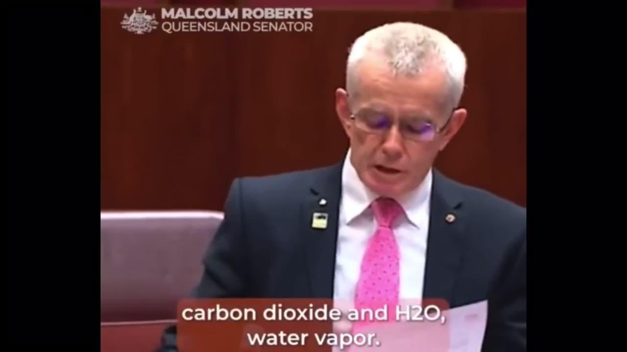 Australian senator on carbon dioxide