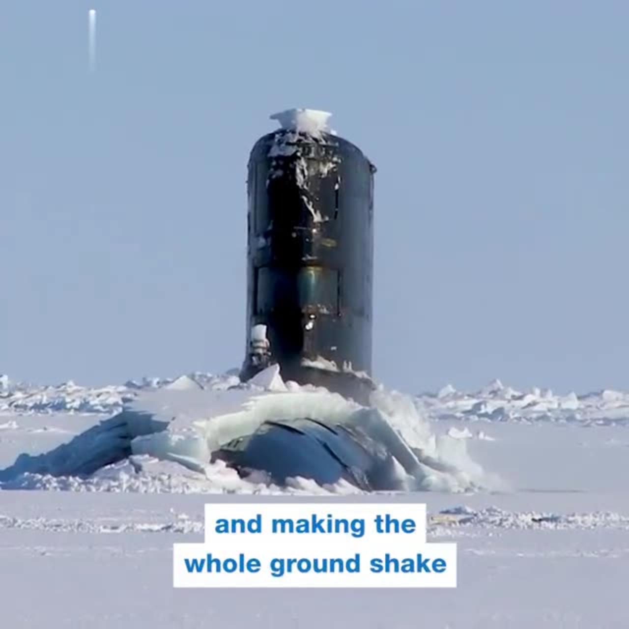 $2 Billion Submarine Breaking Out Of Ice - One News Page VIDEO