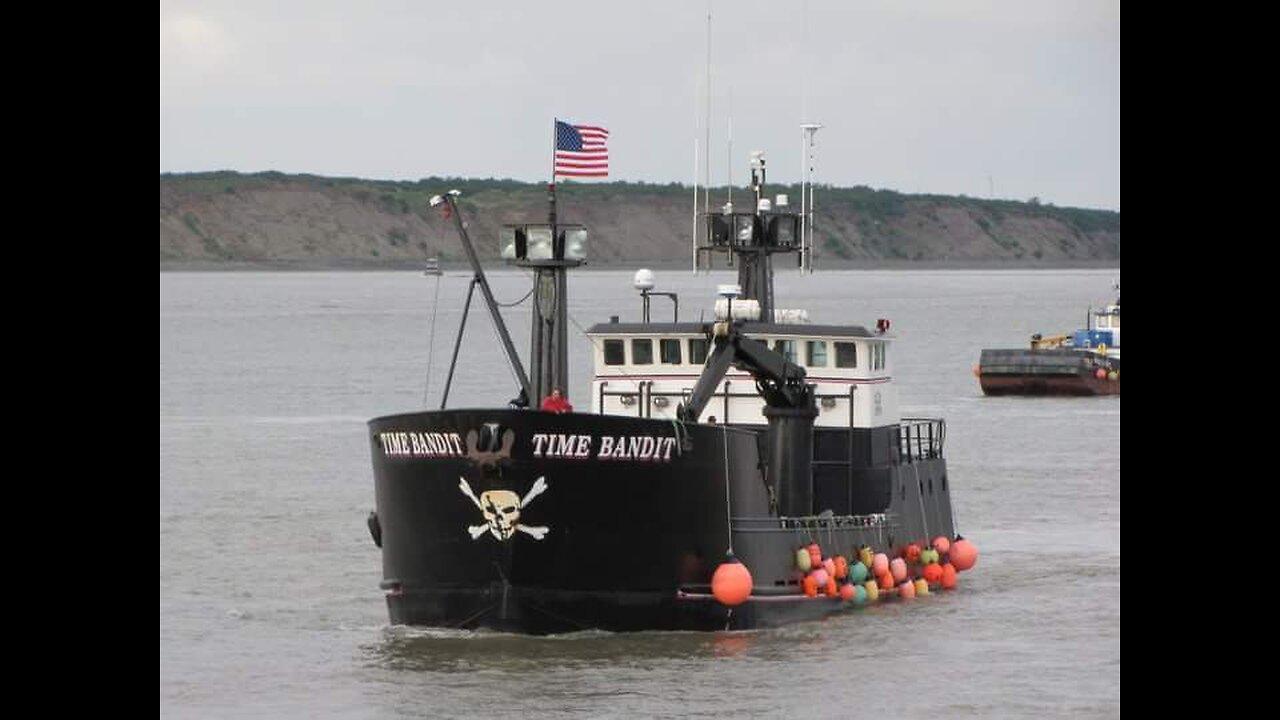 Deadliest Catch Superstar F/V Time Bandit Tendering Gill Net Sockeye Salmon Bristol Bay Alaska