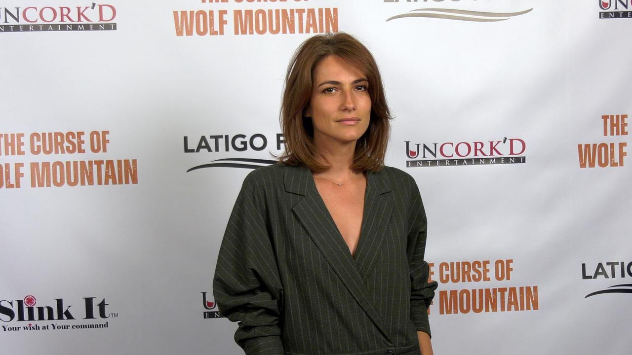 Maria Bata 'The Curse of Wolf Mountain' World Premiere Red Carpet