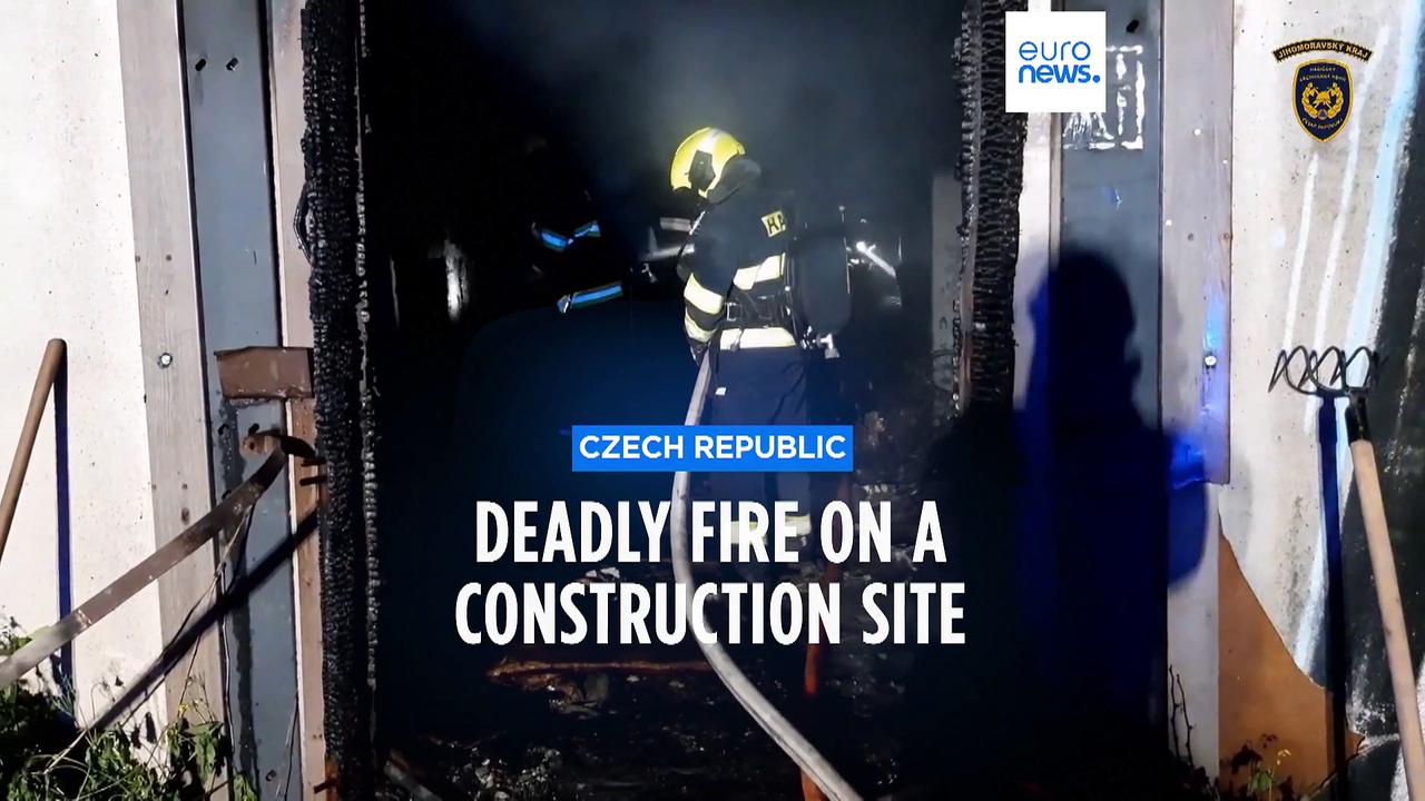 Brno blaze: Eight people killed in abandoned building fire in Czech Republic
