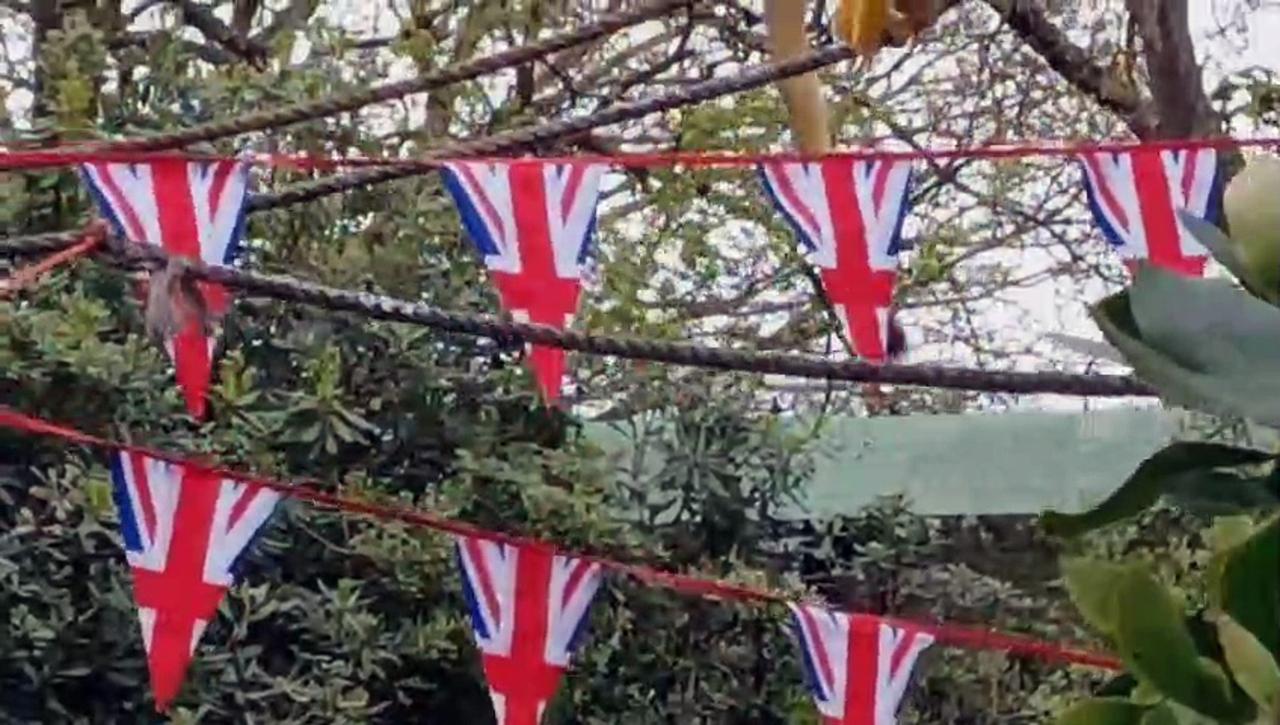 British zoos decked with flags to celebrate King Charles' coronation