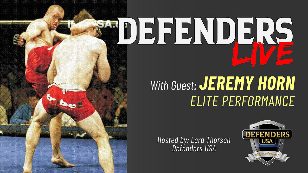 Training Smarter vs. Harder & The Mental Game with Champion MMA Fighter Jeremy Horn | Defenders LIVE