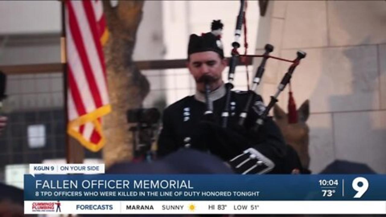 Fallen Officer Memorial One News Page Video 8304