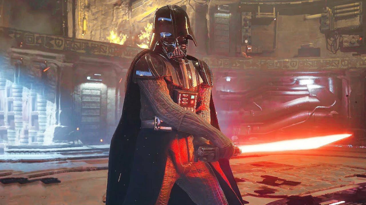 Darth Vader Destroys Everyone Scene (Star Wars Jedi Survivor) 4K ULTRA HD