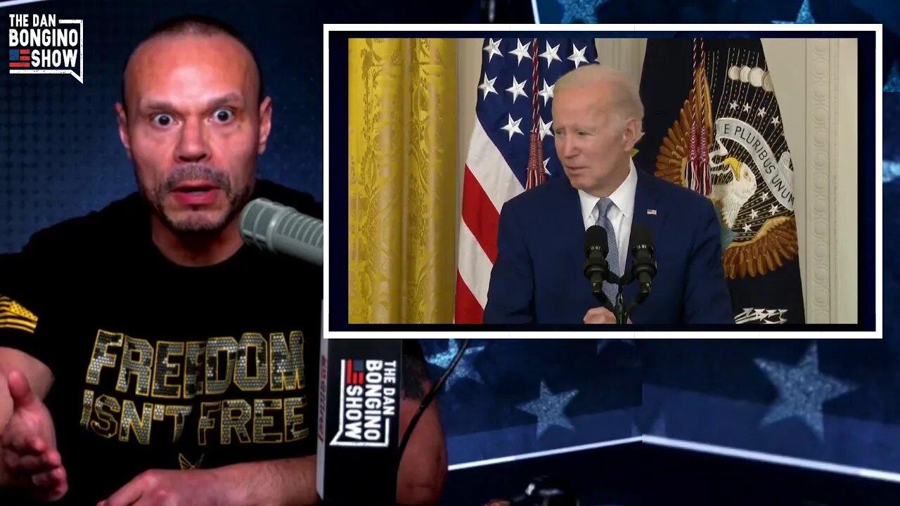 Dan Bongino talk to Teleprompter ROUTS Joe Biden One News Page VIDEO