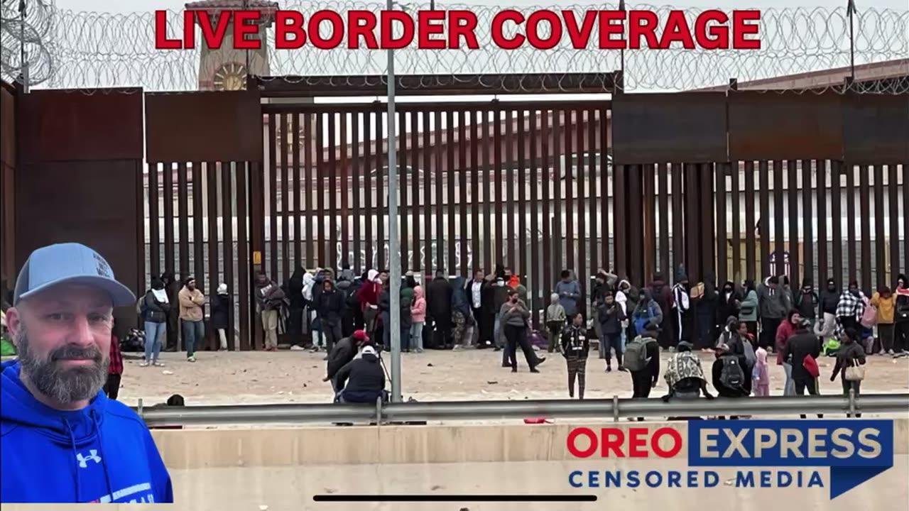 Live - Ciudad Juarez Mexico - Border Coverage - Day 4