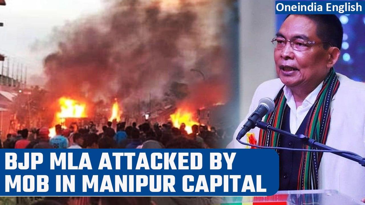 Manipur violence: BJP MLA Vungzagin Valte severely injured after mob attacks him | Oneindia News