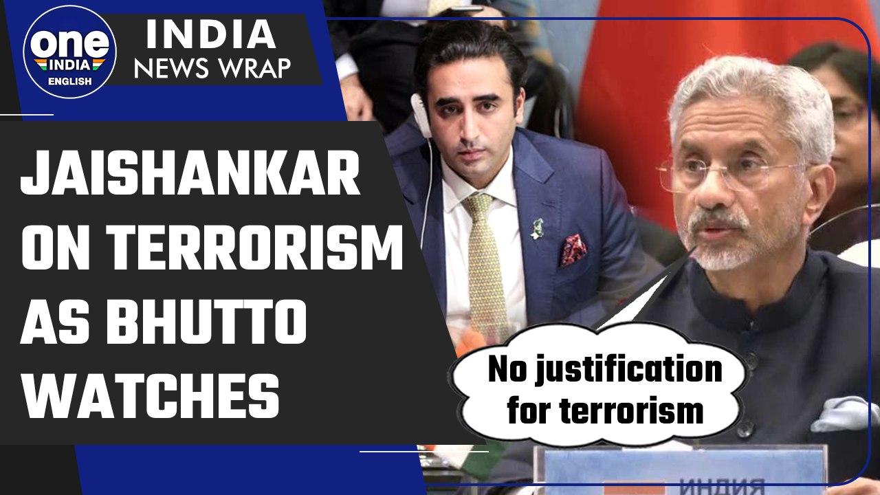 S Jaishankar’s veiled attack on Pakistan while speaking of terrorism | Bilawal Bhutto |Oneindia News