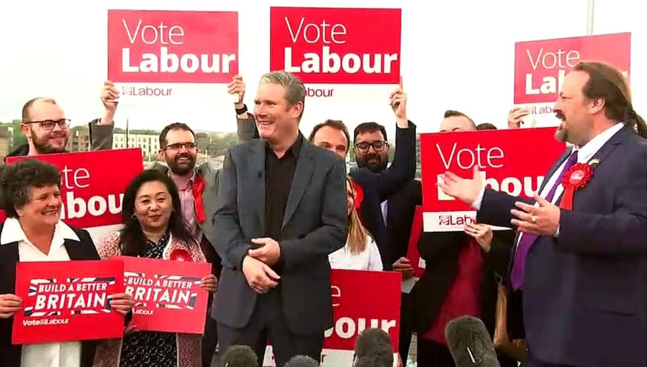 Starmer: Labour on track for general election majority
