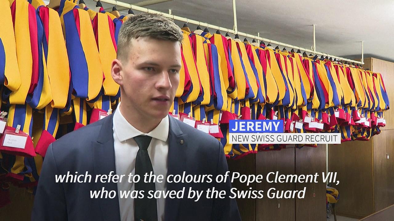 Defending the pope: behind the Swiss Guards' armour