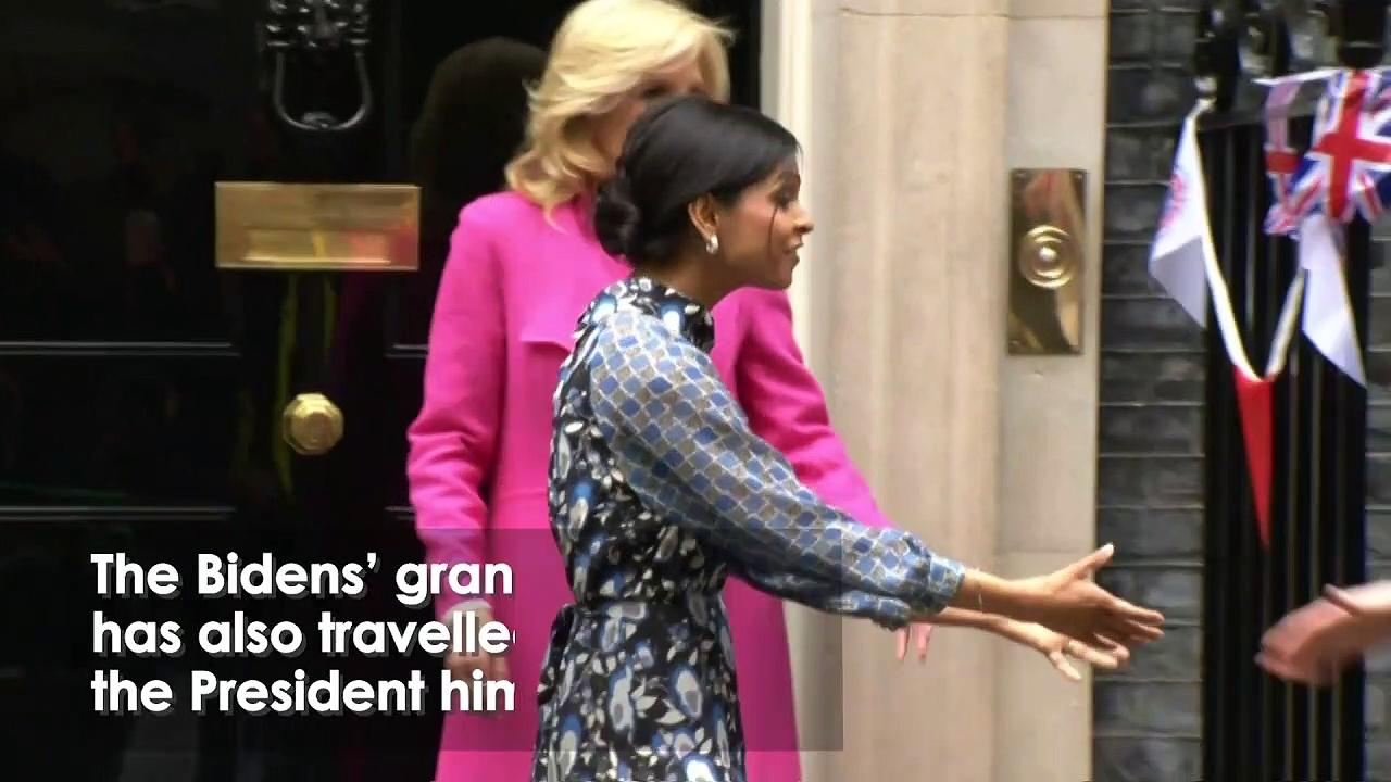 Jill Biden arrives in London for King’s coronation