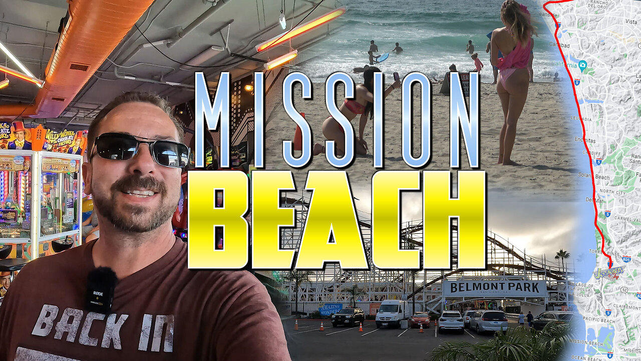 RVing MISSION BEACH, CALIFORNIA | The Cali Boardwalk Experience, Condensed. Season 2 : Episode 6
