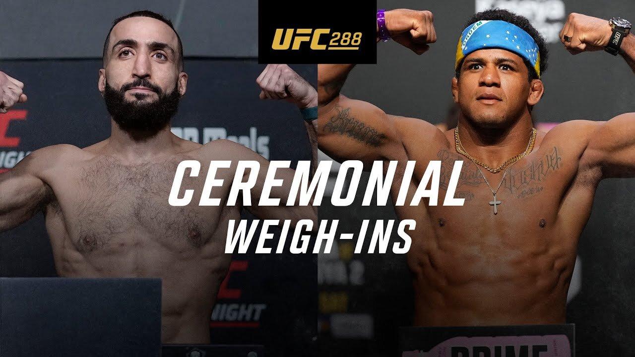 UFC 288: Ceremonial Weigh-In
