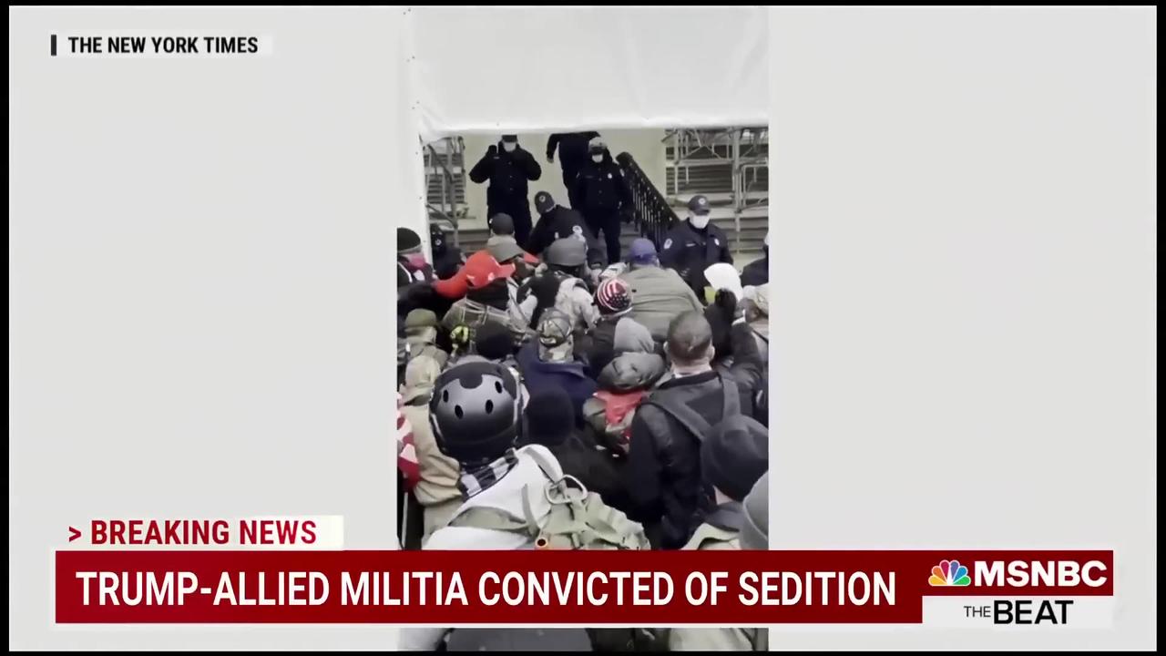 Guilty: MAGA militia faces prison after Trump said ‘stand by’: Melber report