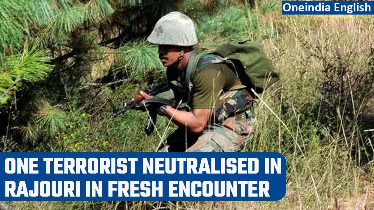 J&K: One terrorist terminated in a fresh encounter with security forces in Rajouri | Oneindia News