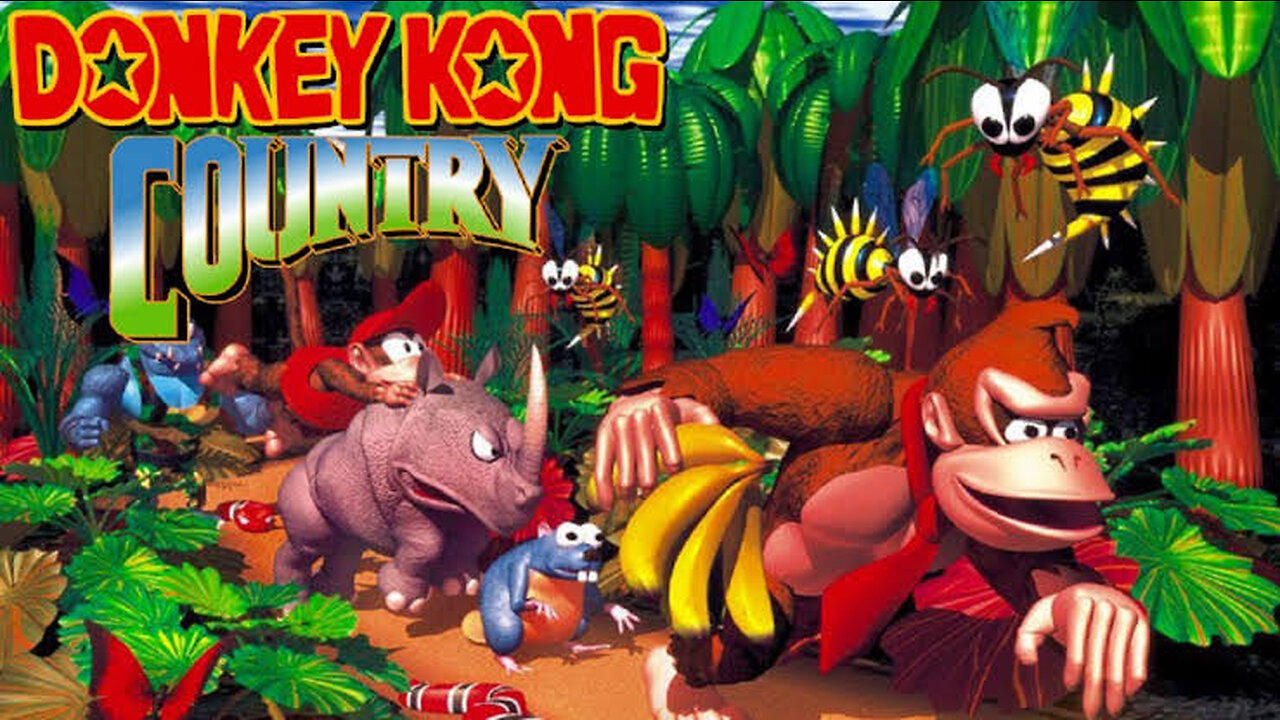 DONKEY KONG COUNTRY GAMEPLAY