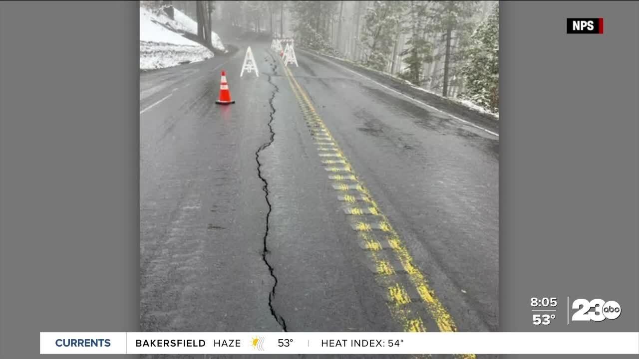 Road into Yosemite National Park closed for repairs