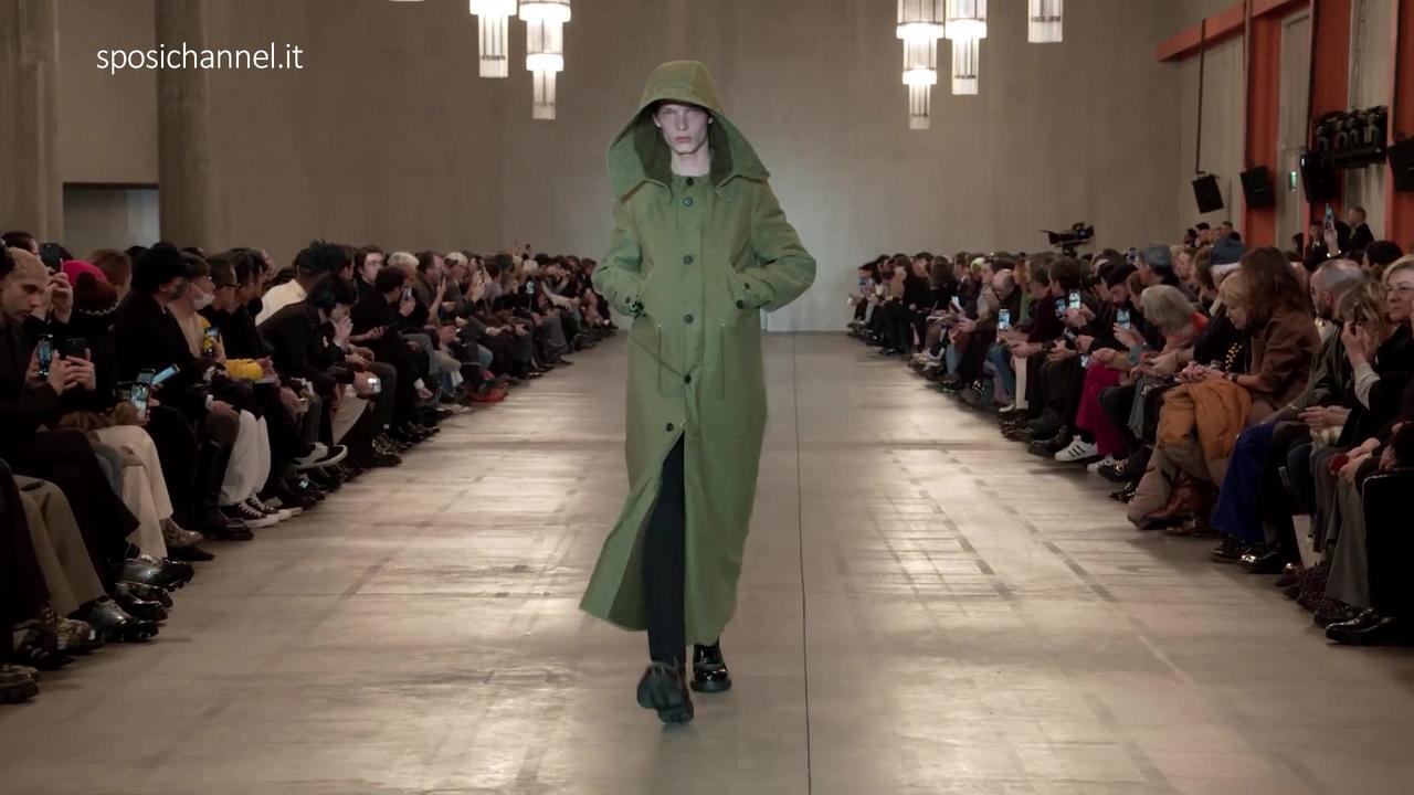 Miuccia Prada and Raf Simons Menswear Fall Winter 2023 Fashion Show