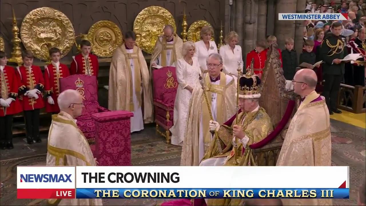 On Saturday, King Charles III was crowned during his Coronation ceremony in London