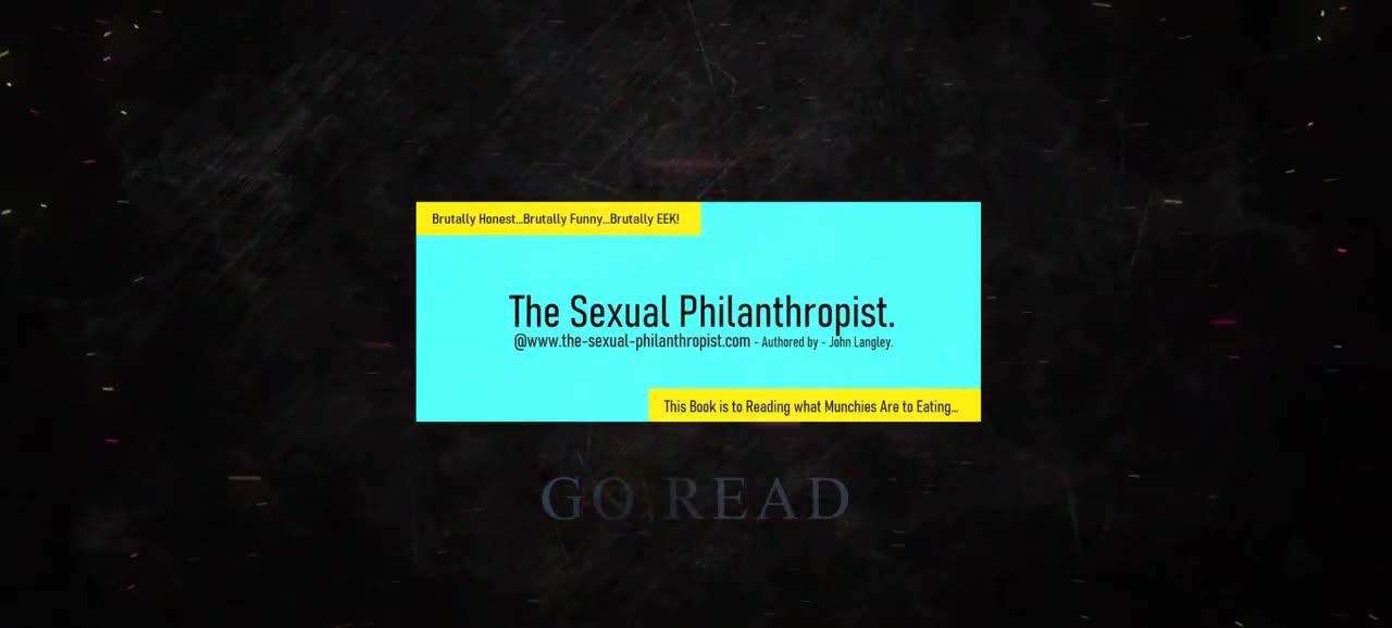 #The Sexual Philanthropist book promo