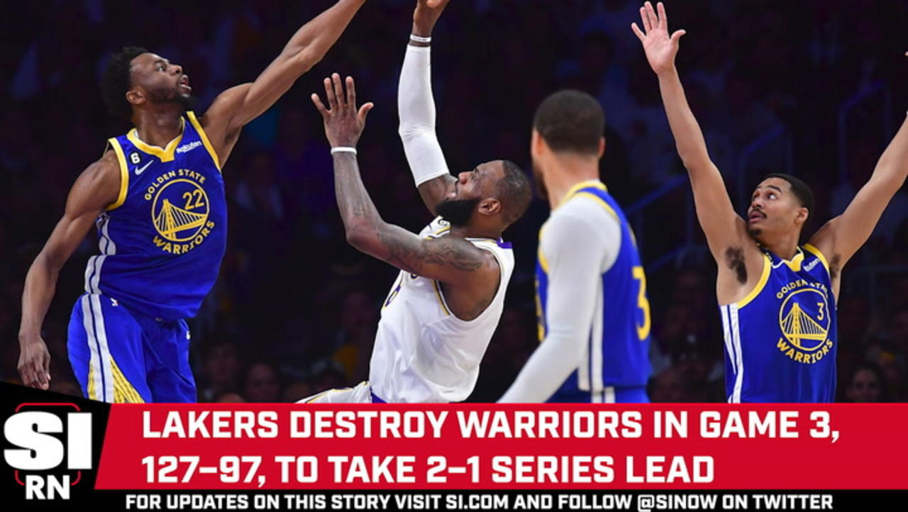 Lakers Destroy Warriors and Take 2-1 Series Lead