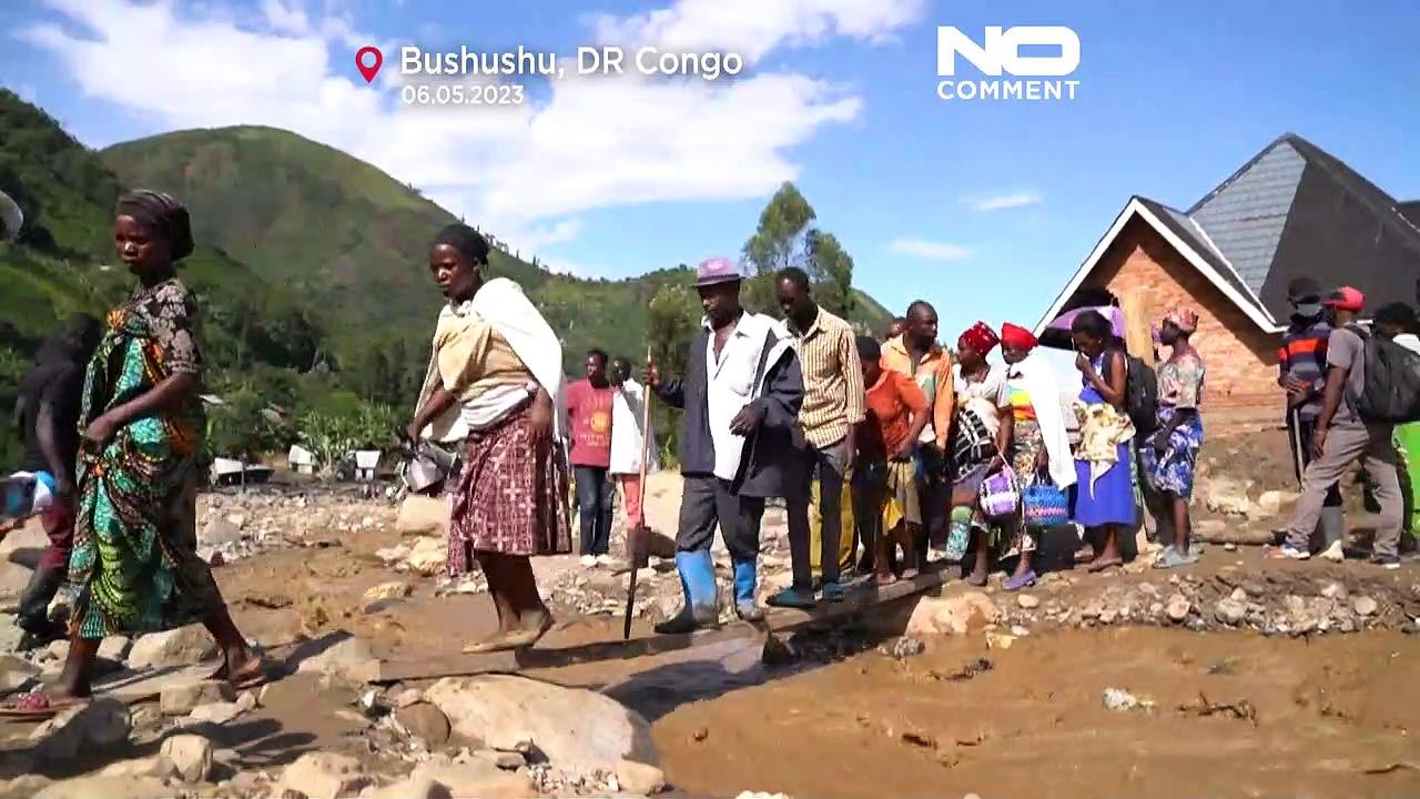 WATCH: Floods and landslides devastate South Kivu in DRC
