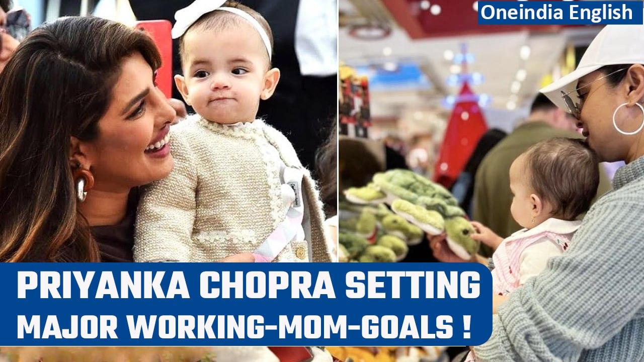 Priyanka Chopra manages work-life-balance, spends quality time with daughter |Oneindia News