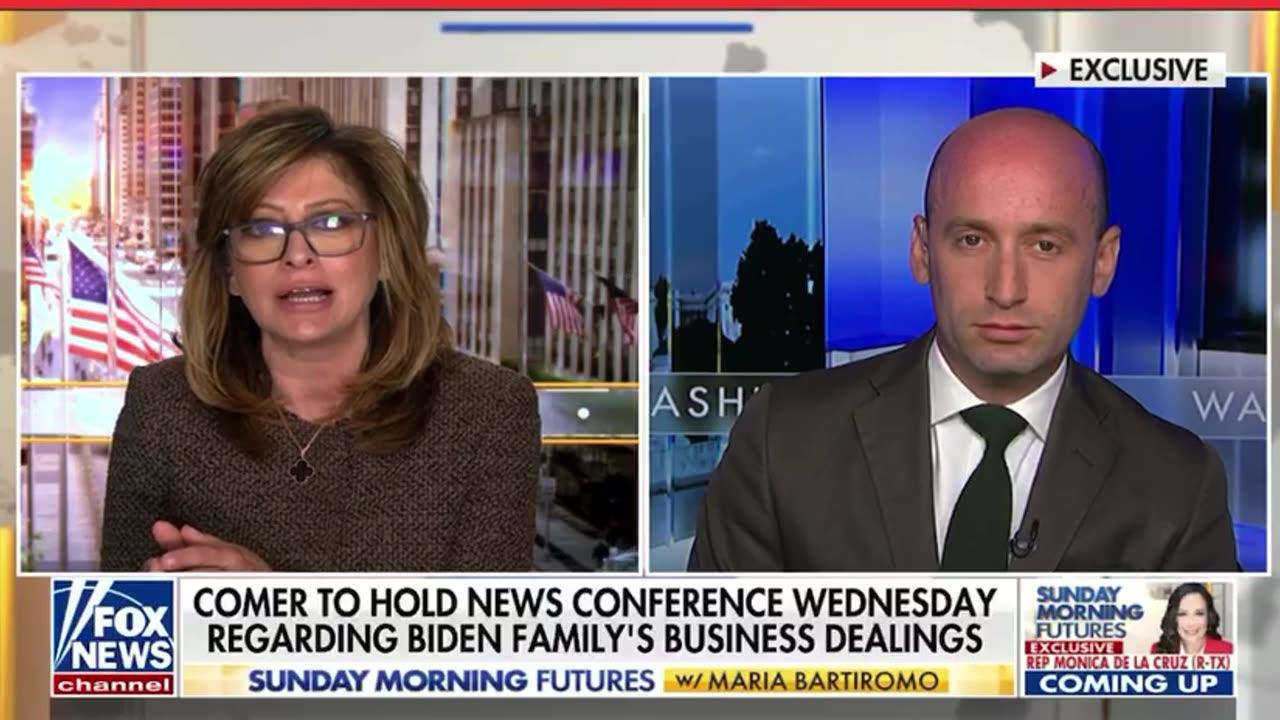 Stephen Miller: Biden Crime Family Financial - One News Page VIDEO