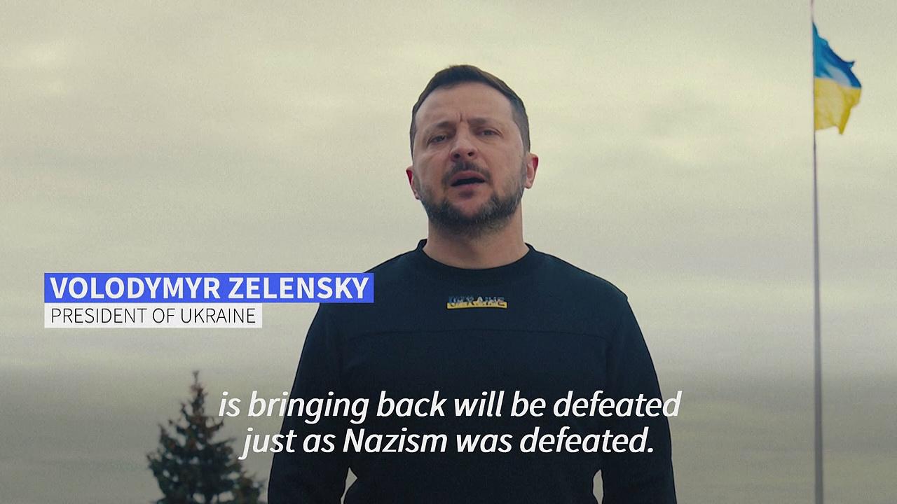 Zelensky on VE Day says Russia will be defeated 'as Nazism was'