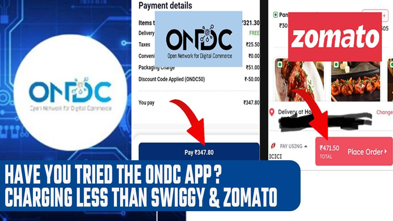 Know all about ONDC food delivery app charging less than Swiggy and Zomato |Oneindia News