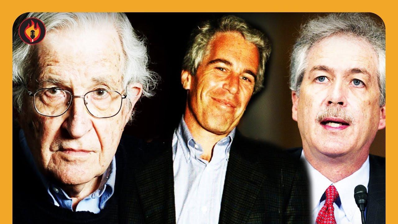 Epstein met with the CIA Director & Noam Chomsky! 🤔